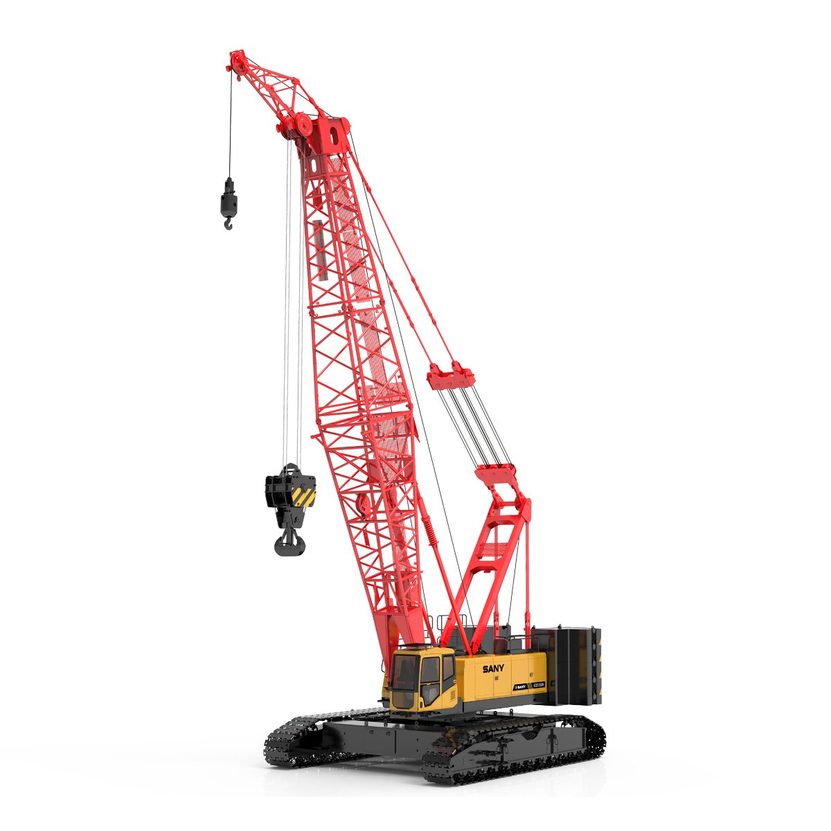 Sany SCE1350A 135t Crawler Crane - Sany Crane